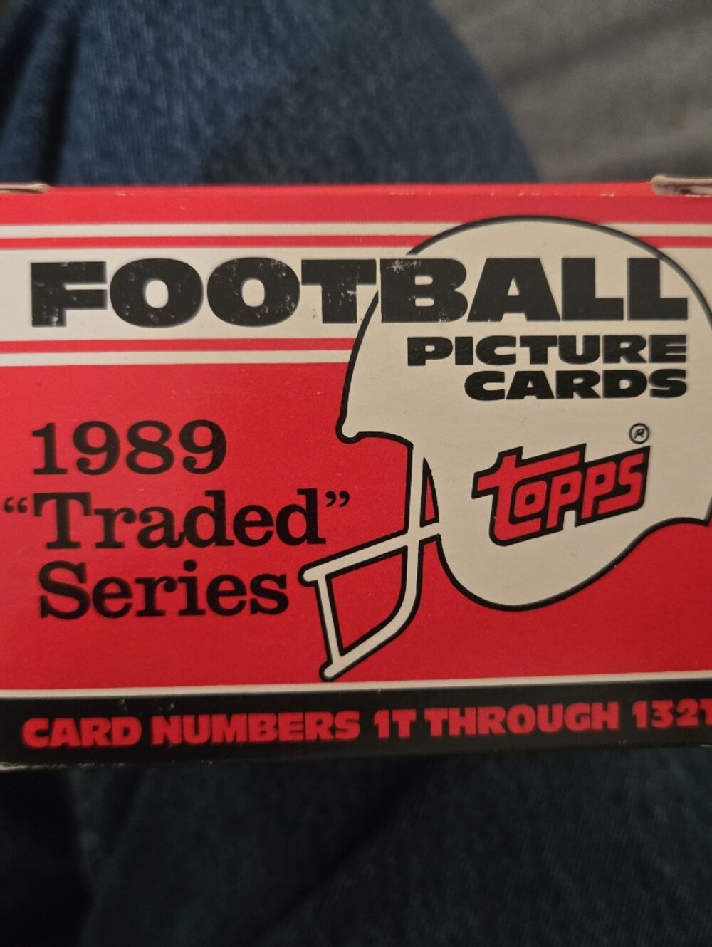 1989 Topps Football Traded Set Barry Sanders Rc Inside